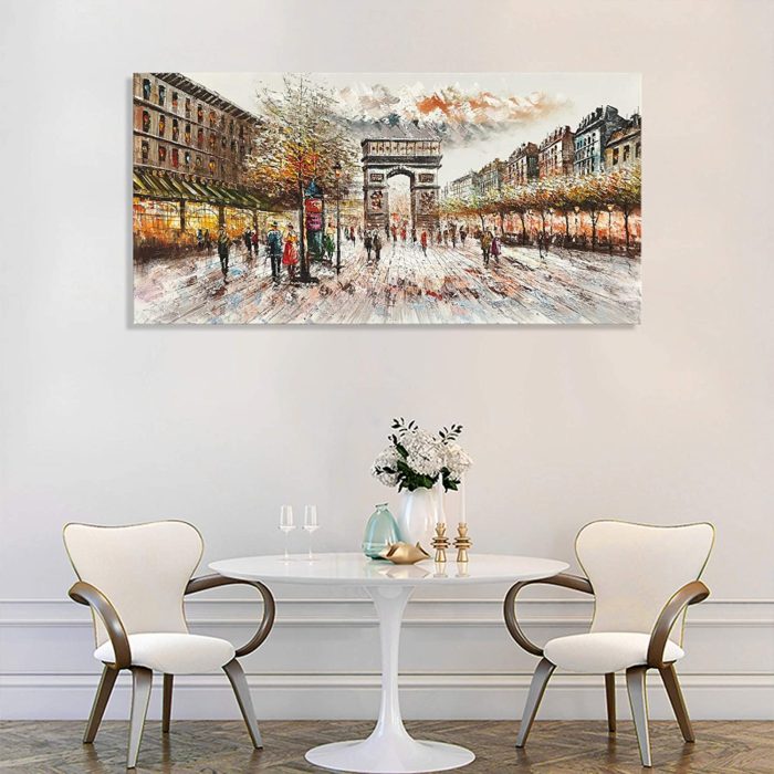 The Arc de Triomphe Paris Cityscape Modern Wall Decorations