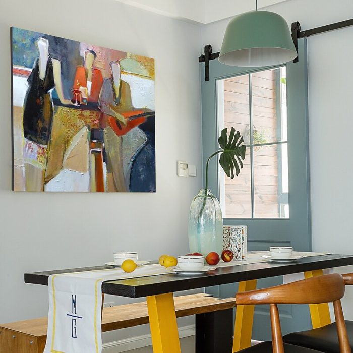 Abstract Woman Characters Painting Fine Arts Decor Living Room - Image 8