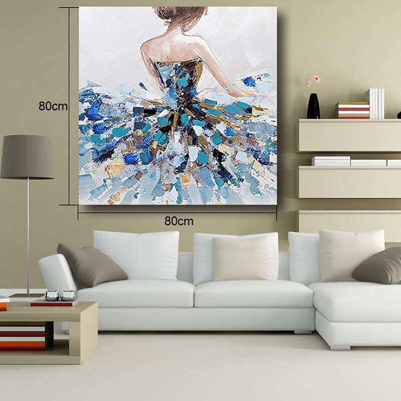 Wall Art Print, Beautiful Girl back paintings, Vertical canvas wall prints