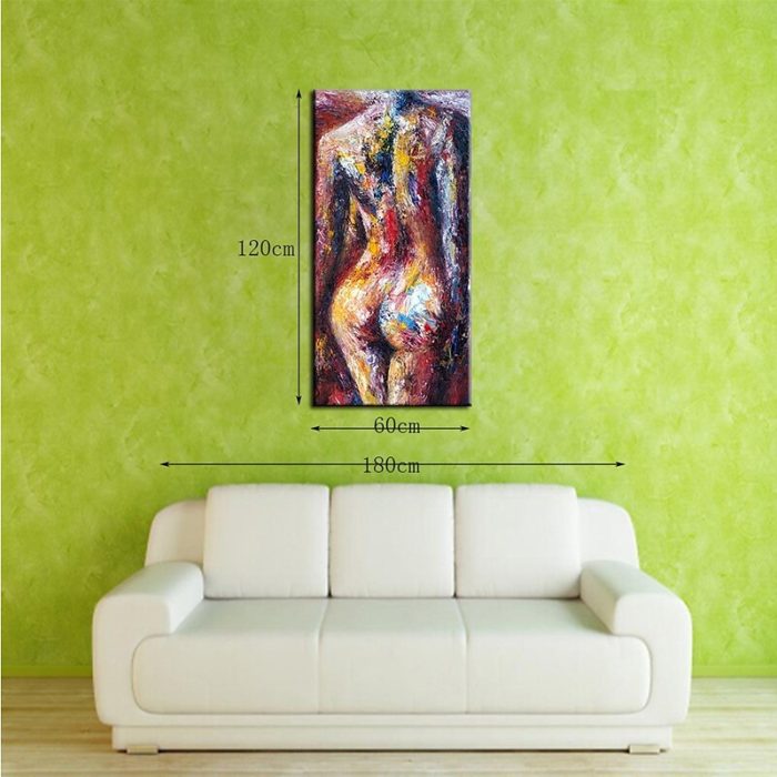 Figures Nude Back Oil Painting Hanging Living Room Bedroom Bathroom