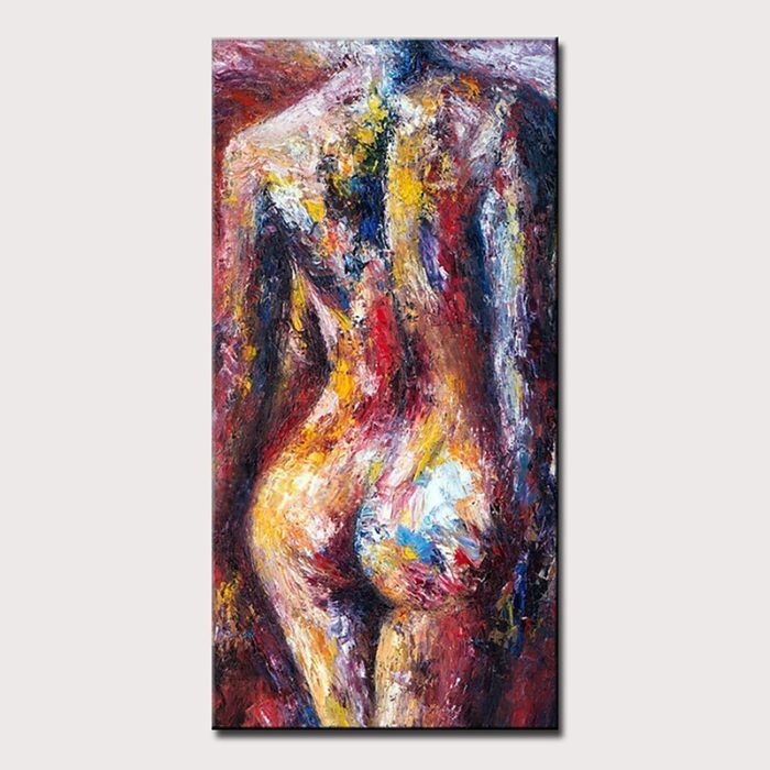 Figures Nude Back Oil Painting Hanging Living Room Bedroom Bathroom - Image 2