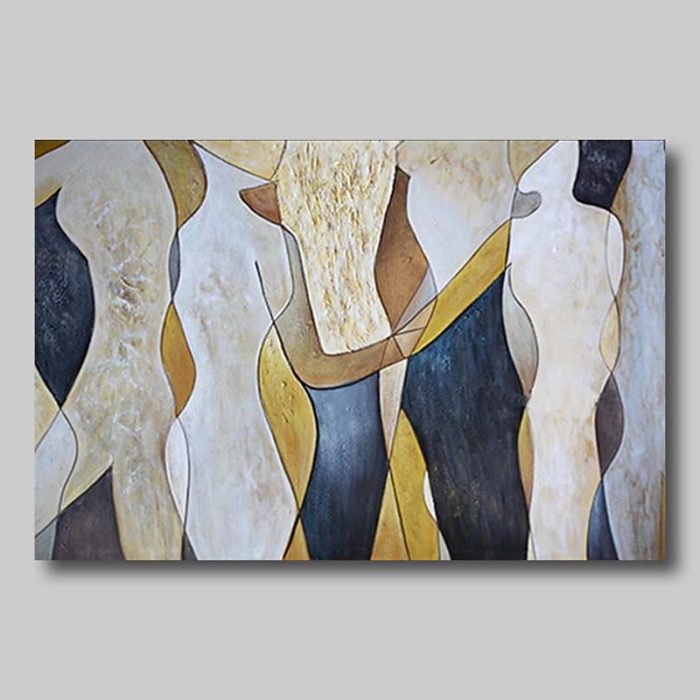 Modern Figures Abstract Handmade Paintings Home Decorations - Image 2