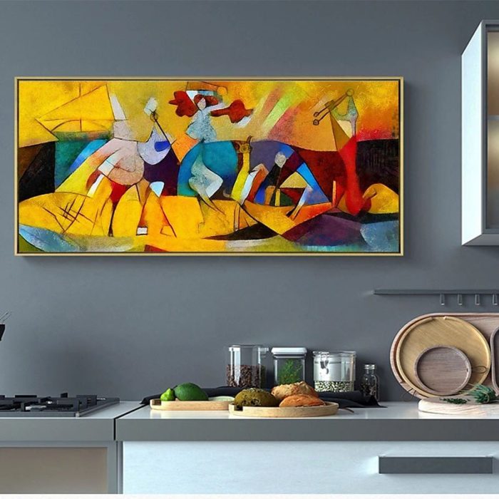 Pablo Picasso Replica Painting Abstract Decorations Home Wall - Image 8