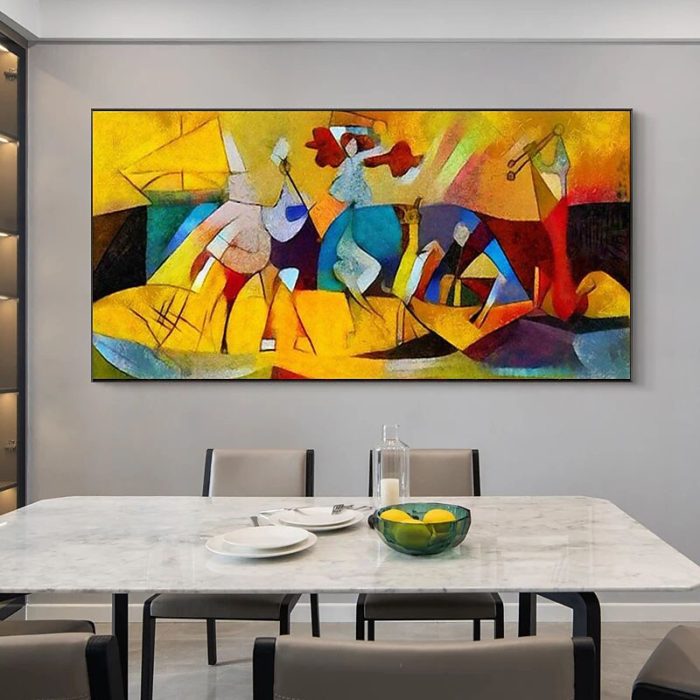 Pablo Picasso Replica Painting Abstract Decorations Home Wall - Image 6