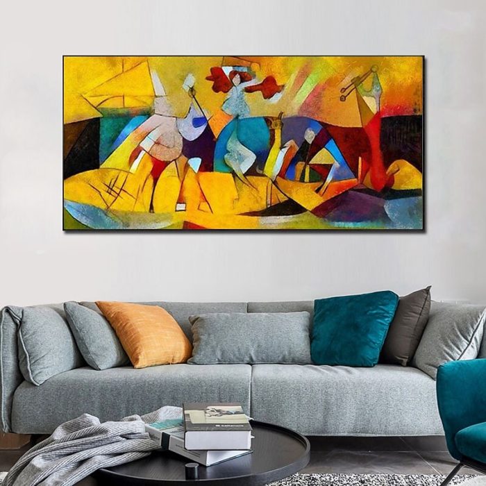 Pablo Picasso Replica Painting Abstract Decorations Home Wall - Image 5