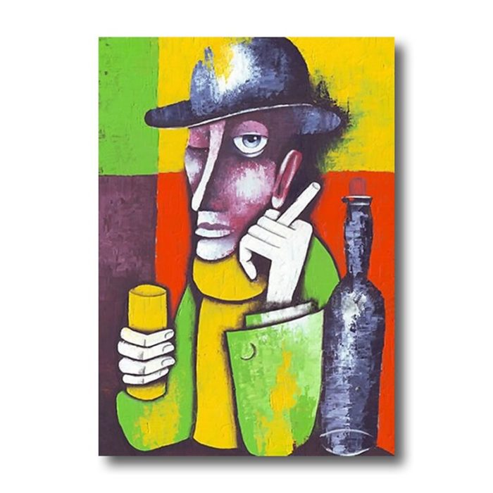 Unframed Oil Painting Picasso Acrylic Painting For Living Room - Image 2