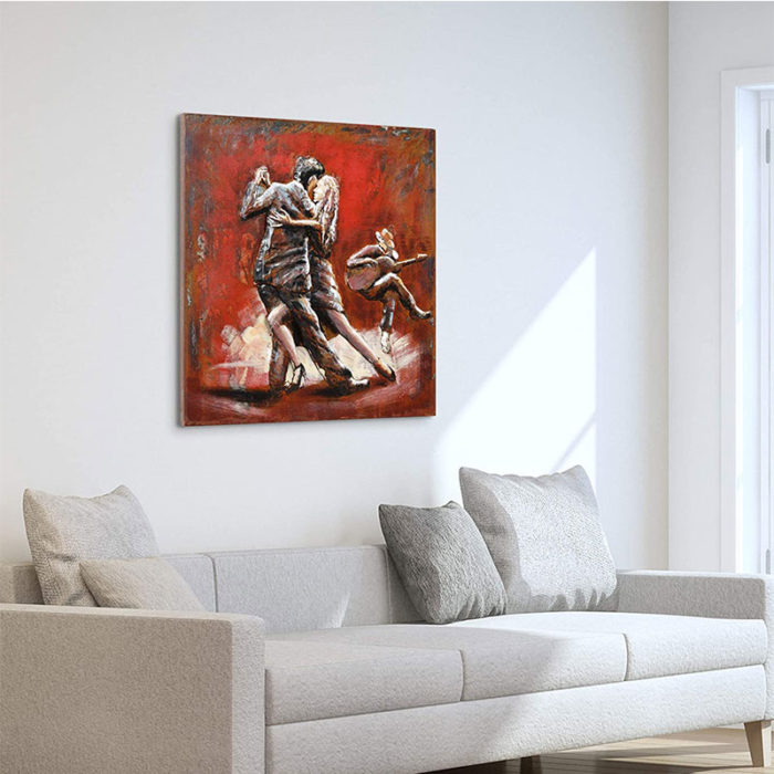Lover Tango Painting On Canvas Dance Art For Home Decoration - Image 6