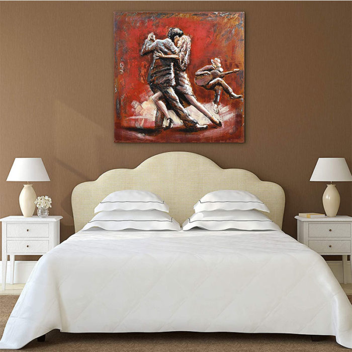 Lover Tango Painting On Canvas Dance Art For Home Decoration - Image 5