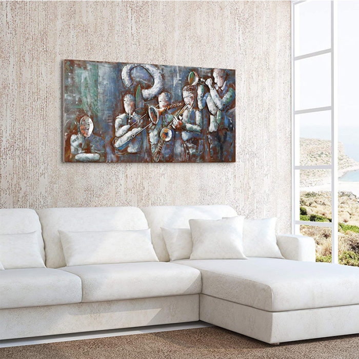 Orchestra Painting On Canvas Musical Instruments Musician Painting - Image 6