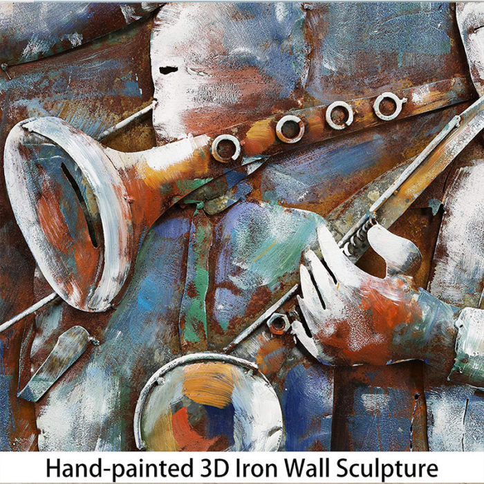 Orchestra Painting On Canvas Musical Instruments Musician Painting - Image 4