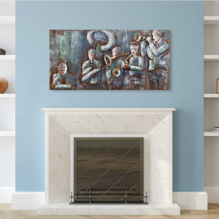 Orchestra Painting On Canvas Musical Instruments Musician Painting