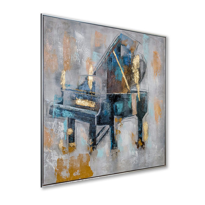 Piano Painting On Canvas Music Original Art Decor Living Room - Image 4